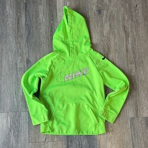 Nike Kids Neon Green Hoodie